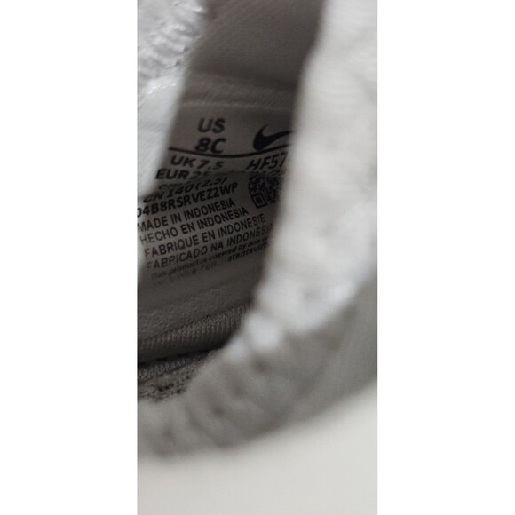 Nike flex runner toddler girl boy size 8c white blue - Picture 9 of 9